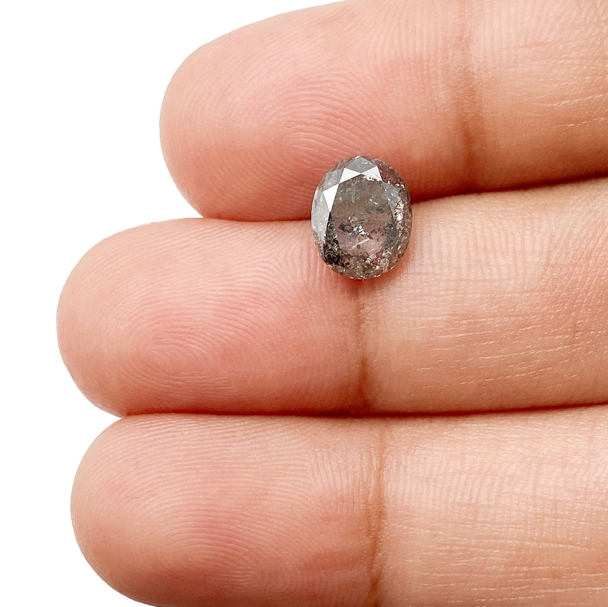 1.70ct | Rustic Oval Shape Brilliant Cut Diamond - Modern Rustic Diamond