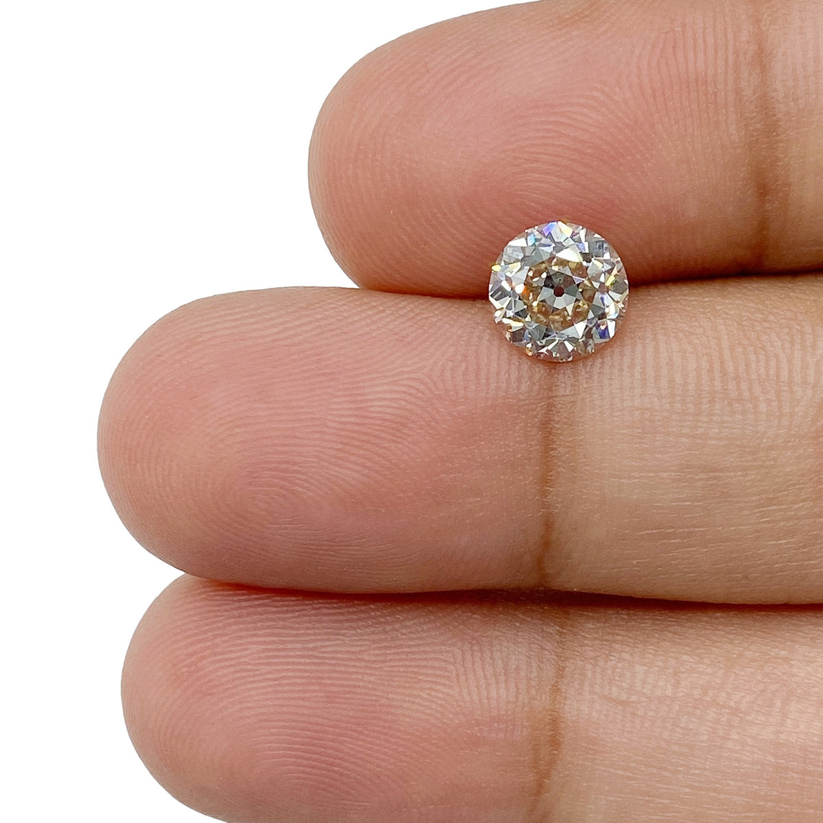 1.19ct | O-P/VS2 Round Shape Old European Cut Diamond (GIA) - Modern Rustic Diamond