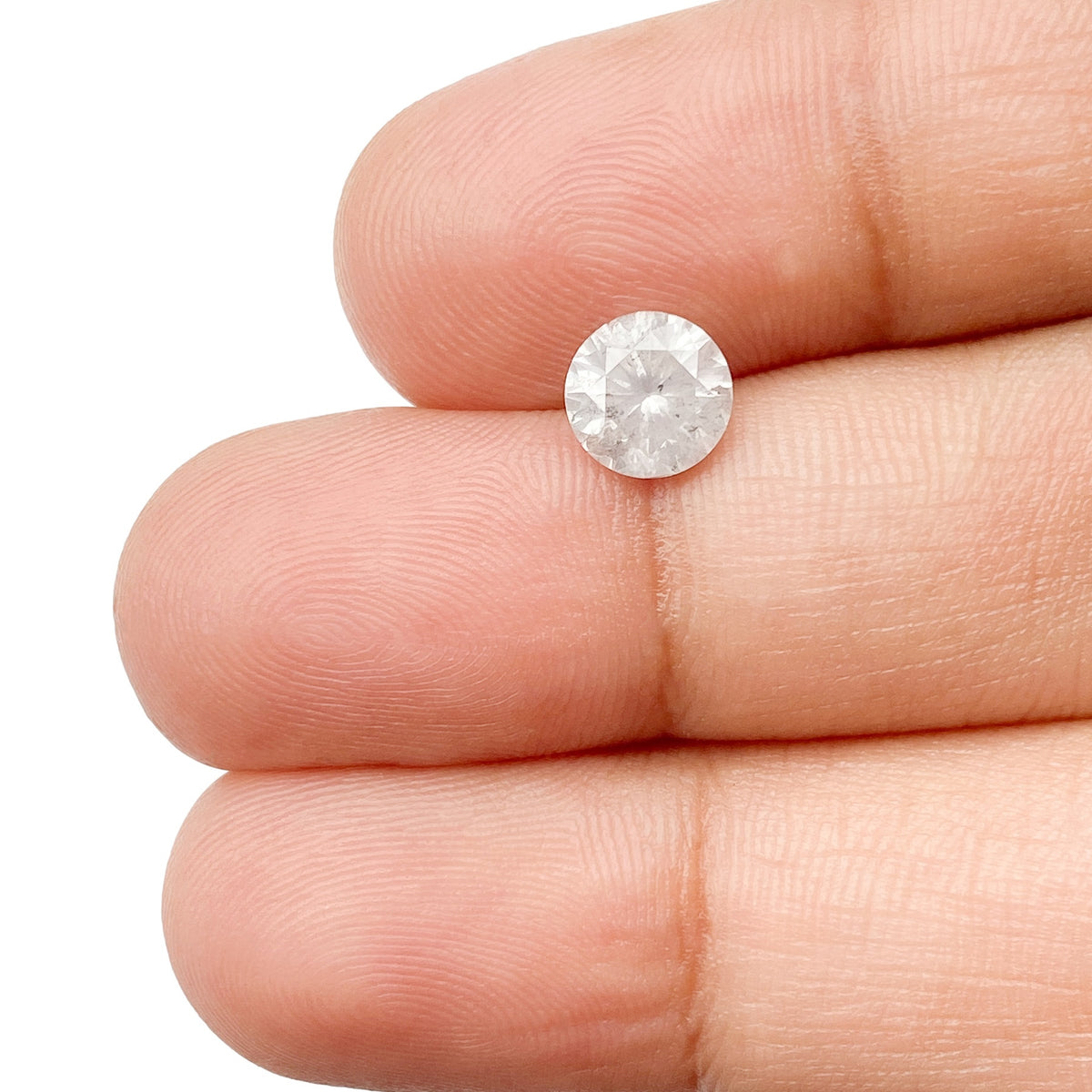 1.06ct | Rustic Round Shape Brilliant Cut Diamond - Modern Rustic Diamond