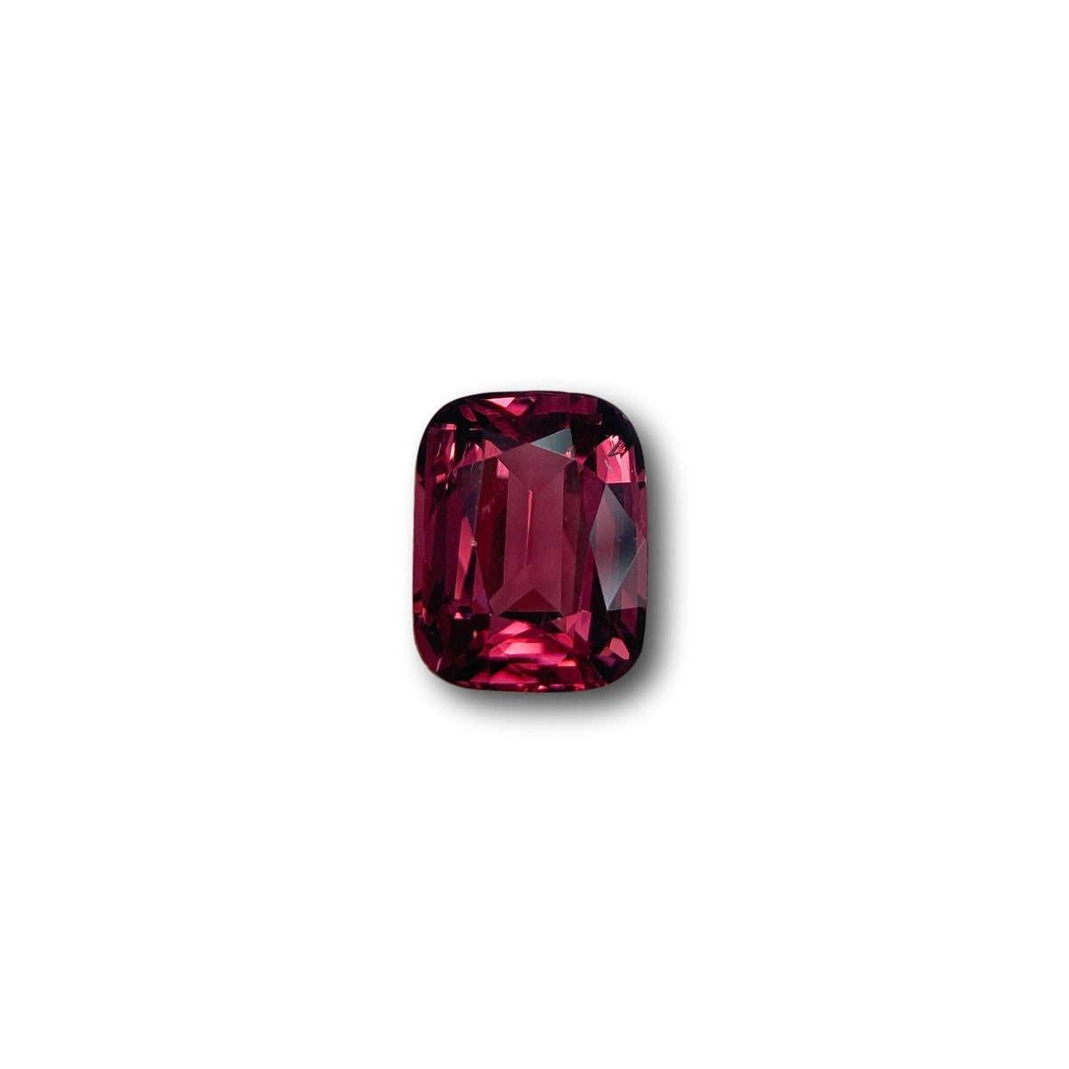 3.04ct | Brilliant Cut Cushion Shape Red Spinel (GIA)-Modern Rustic Diamond