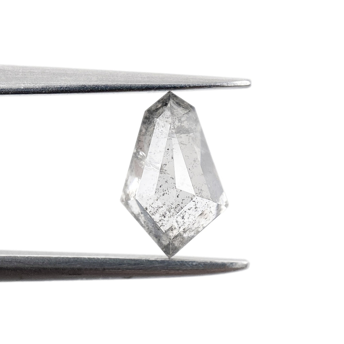 0.88ct | Rustic Kite Shape Step Cut Diamond - Modern Rustic Diamond