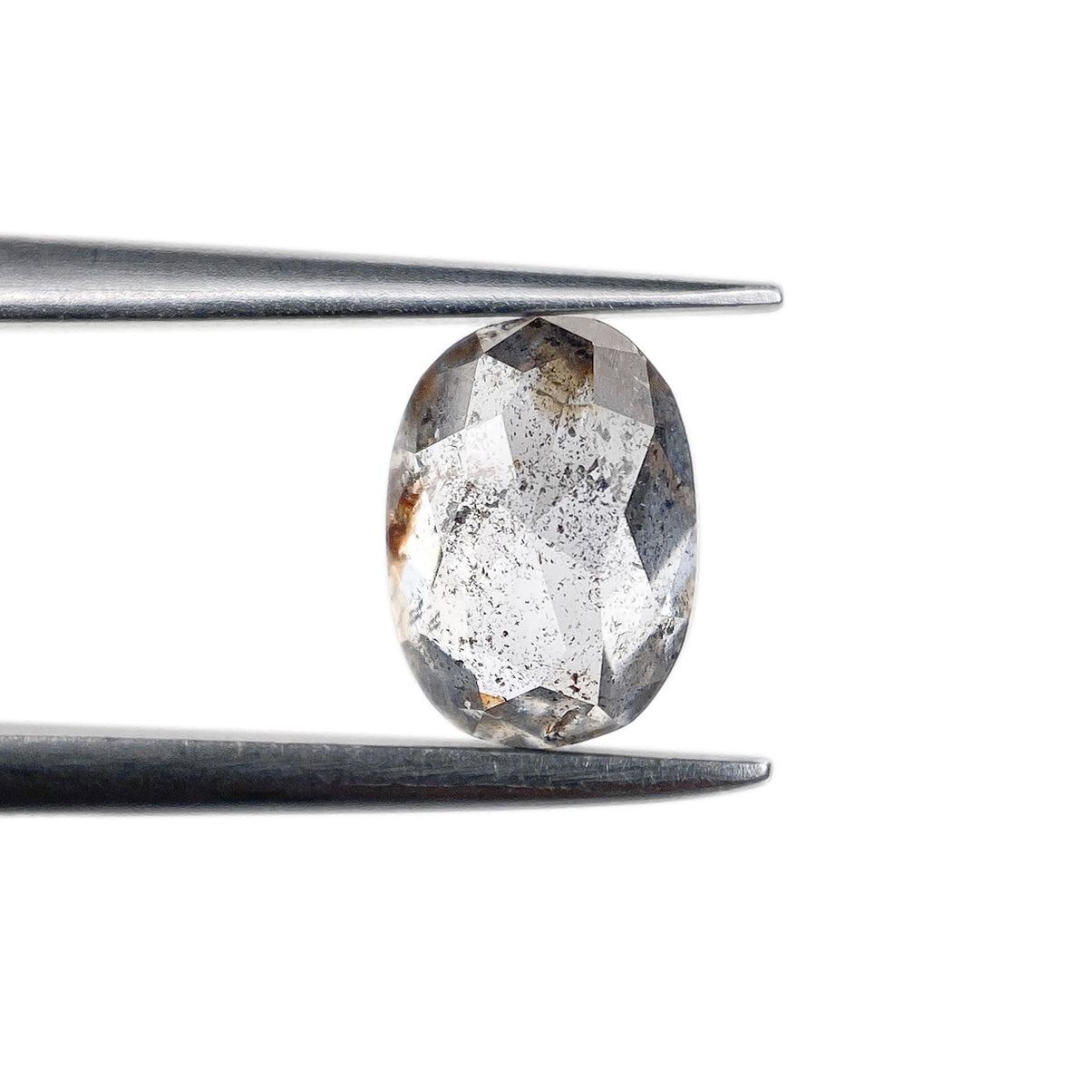 1.06ct | Rustic Oval Shape Rose Cut Diamond - Modern Rustic Diamond