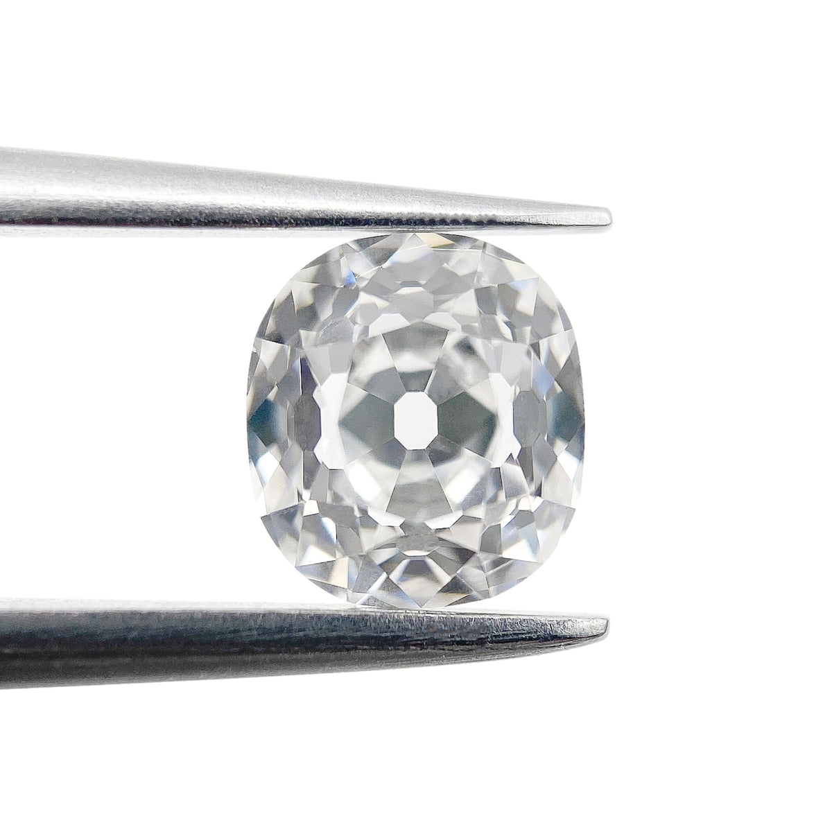 1.01ct | F/VS1 Cushion Shape Old Mine Cut Diamond (GIA) - Modern Rustic Diamond