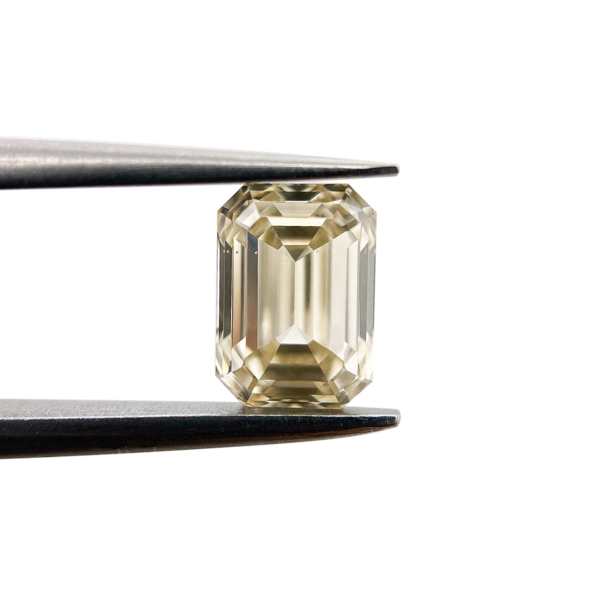 1.03ct | Champagne VS Emerald Shape Step Cut Diamond - Modern Rustic Diamond