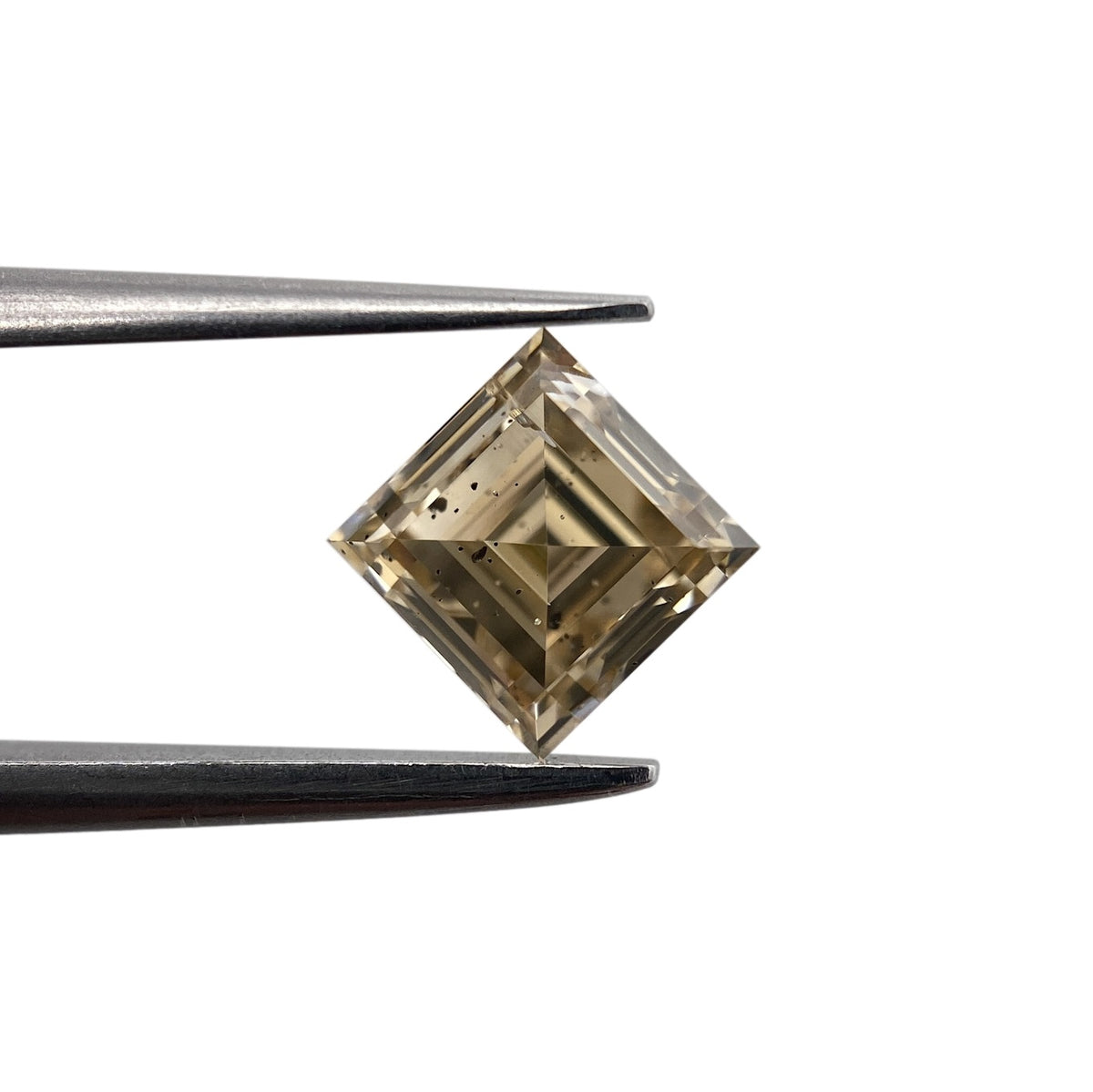 1.06ct | Champagne SI Carre Shape Step Cut Diamond - Modern Rustic Diamond