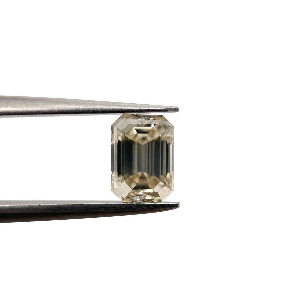 1.01ct | Champagne VS Emerald Shape Step Cut Diamond - Modern Rustic Diamond