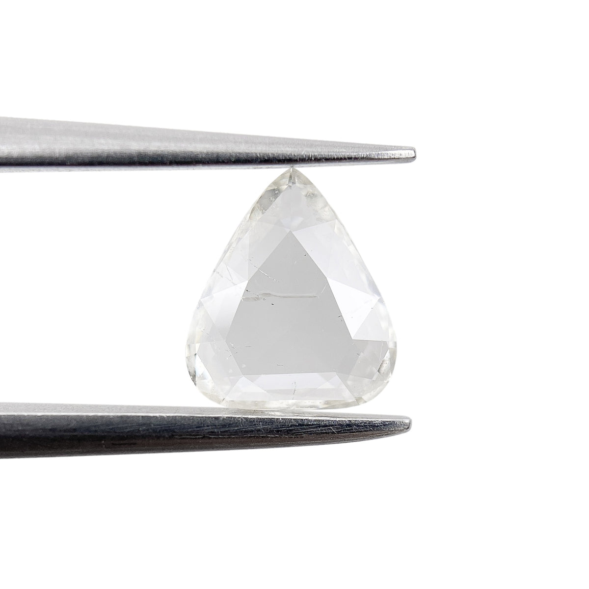 0.47ct | I/I2 Pear Shape Rose Cut Diamond - Modern Rustic Diamond