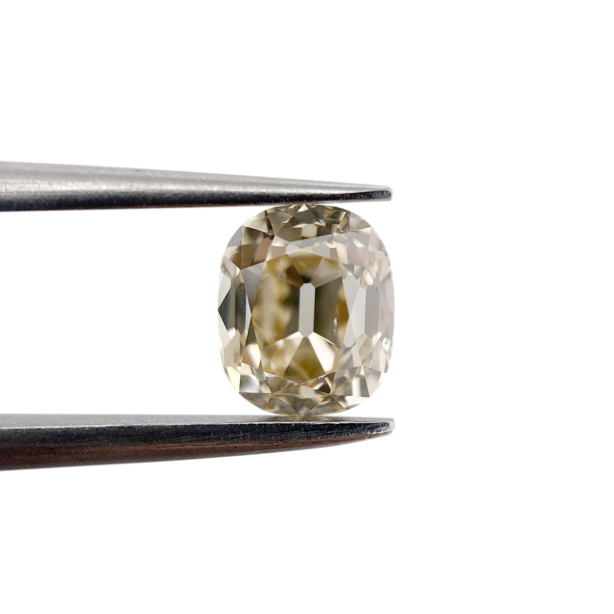 1.01ct | Champagne VS Cushion Shape Old Mine Cut Diamond - Modern Rustic Diamond