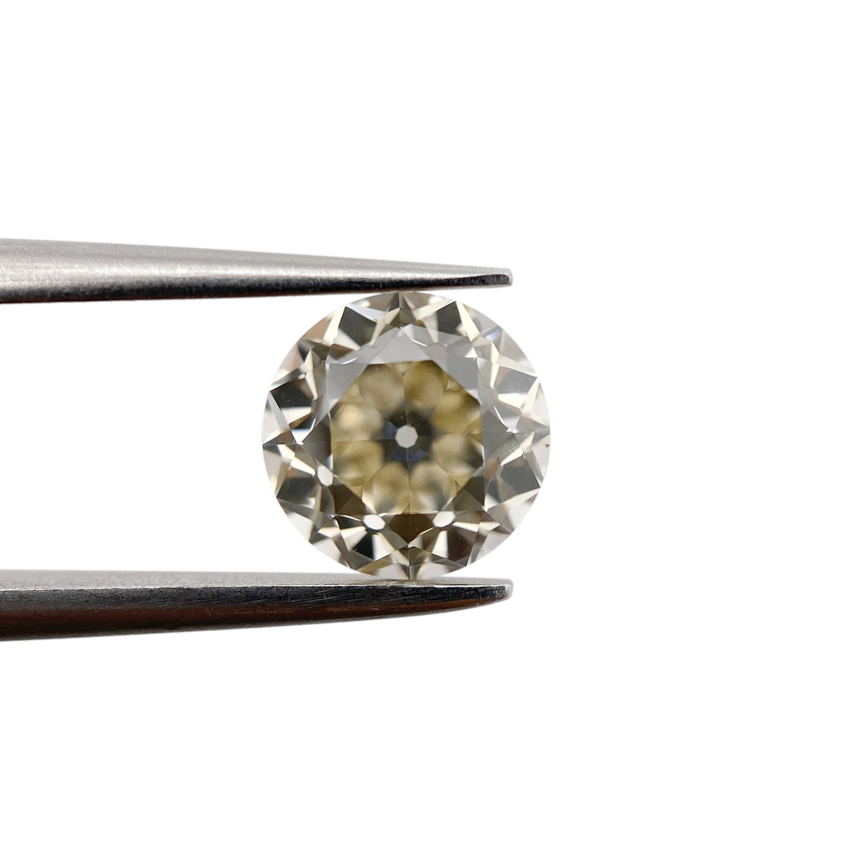 1.41ct | O-P/VVS2 Round Shape Old European Cut Diamond (GIA) - Modern Rustic Diamond