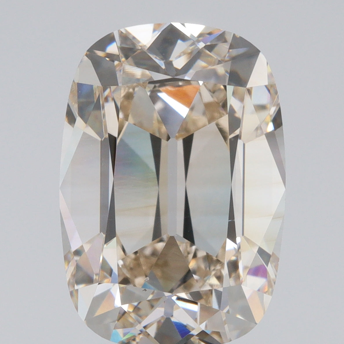 5.21ct | M/VS2 Cushion Shape Old Mine Cut Diamond (GIA)-Modern Rustic Diamond