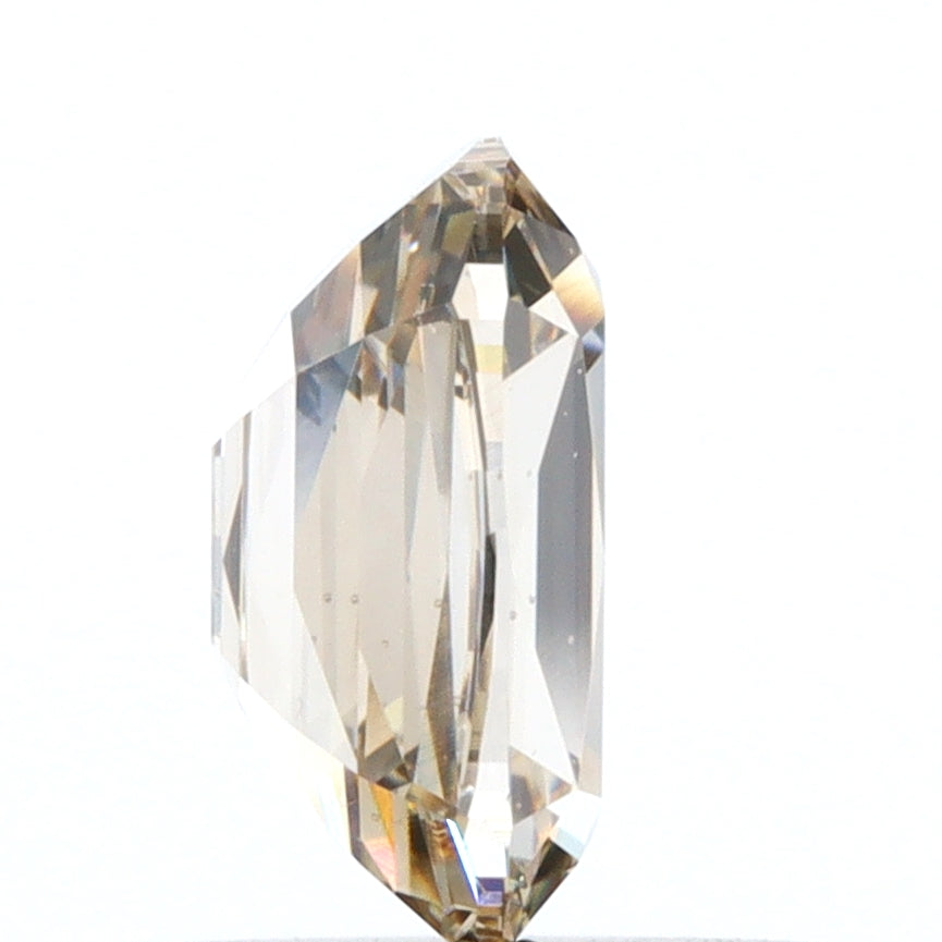 0.92ct | Champagne VS-SI Cushion Shape Brilliant Cut Diamond - Modern Rustic Diamond