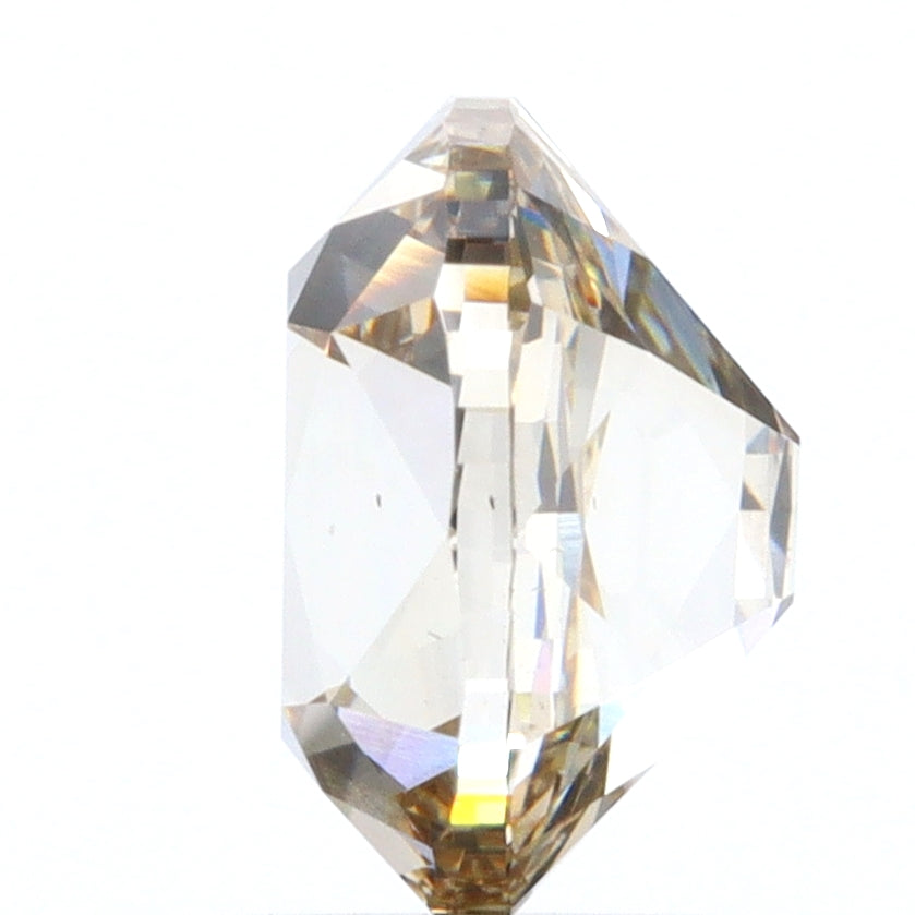 1.42ct | Champagne VVS Cushion Shape Old Mine Cut Diamond - Modern Rustic Diamond