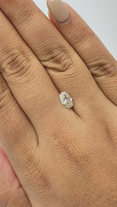 1.00ct | J-K/VVS Oval Shape Brilliant Cut Diamond - Modern Rustic Diamond