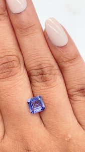 1.59ct | Blue/ Asscher Shape Step Cut Diamond - Modern Rustic Diamond