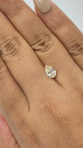 1.01ct | Champagne VS Pear Shape Brilliant Cut Diamond - Modern Rustic Diamond