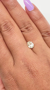 1.18ct | Champagne VS Octagonal Shape Step Cut Diamond - Modern Rustic Diamond