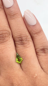 0.80ct | Green/ Kite Shape Step Cut Diamond - Modern Rustic Diamond