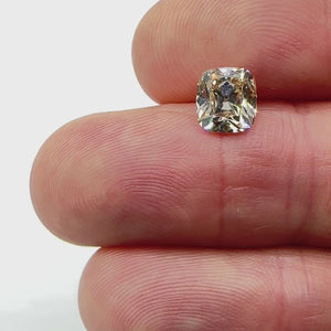 1.62ct | Champagne VS Cushion Shape Old Mine Cut Diamond - Modern Rustic Diamond