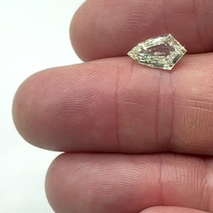 1.49ct | L/SI1 Kite Shape Step Cut Diamond (GIA) - Modern Rustic Diamond