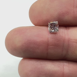 1.01ct | Fancy Brownish Pink/ Cushion Shape Brilliant Cut Diamond (GIA) - Modern Rustic Diamond