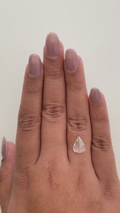 1.50ct | G/VS1 Pear Shape Rose Cut Diamond - Modern Rustic Diamond