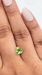 0.99ct | Green/ Shield Shape Step Cut Diamond - Modern Rustic Diamond