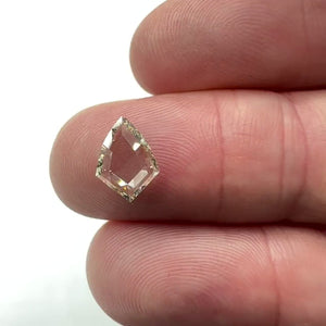 1.01ct | N/VS1 Kite Shape Rose Cut Diamond (GIA) - Modern Rustic Diamond